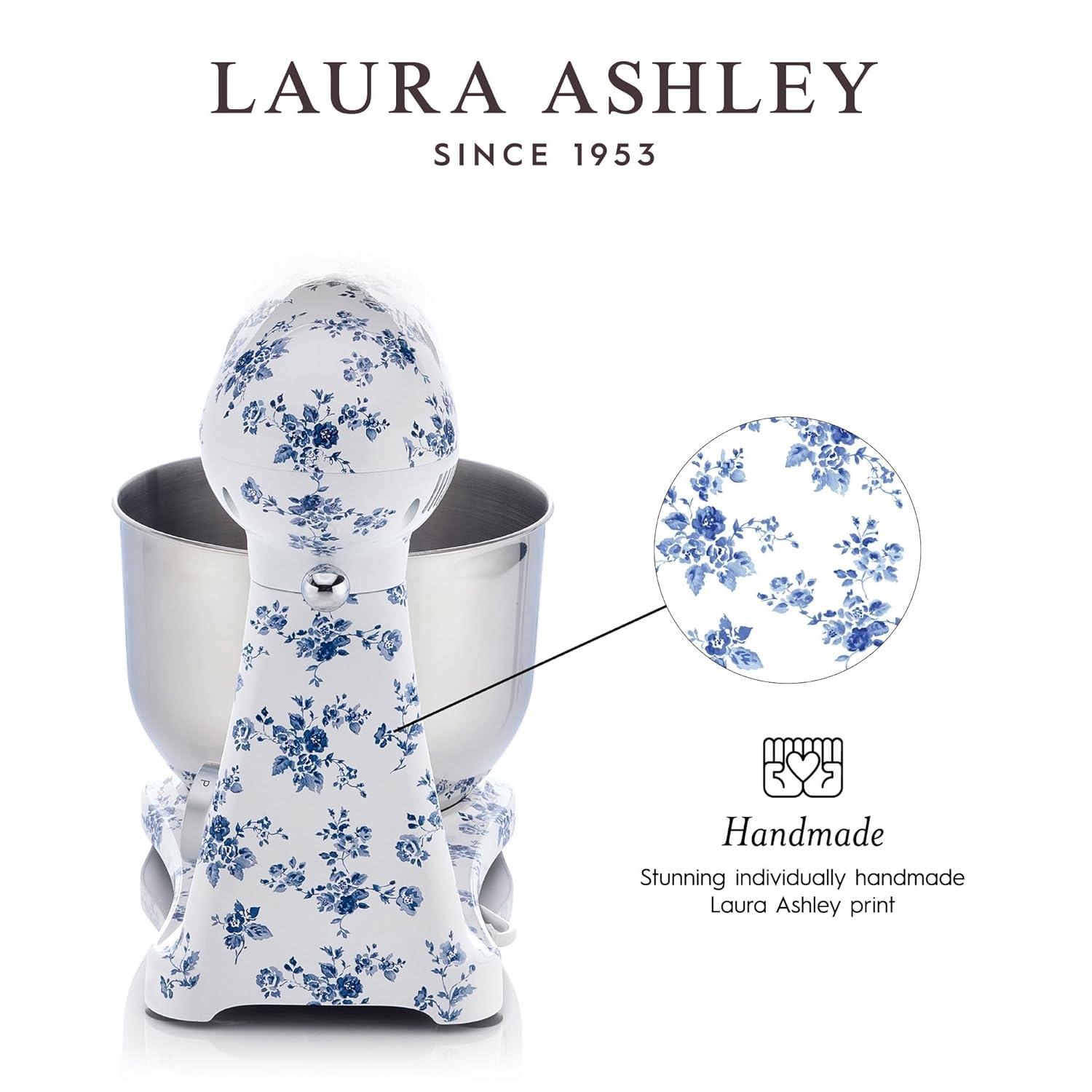 Laura Ashley 6L Diecast Stand Mixer Rose