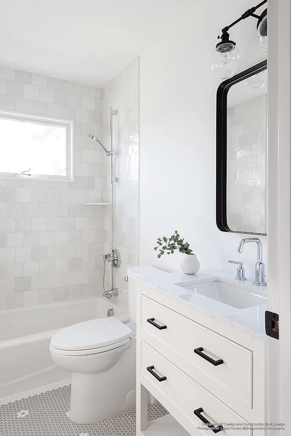 Cloe Subway Glossy White 2.5 in. x 8 in. Handmade-Look Ceramic Wall Tile (10.64 sq. ft./Case)