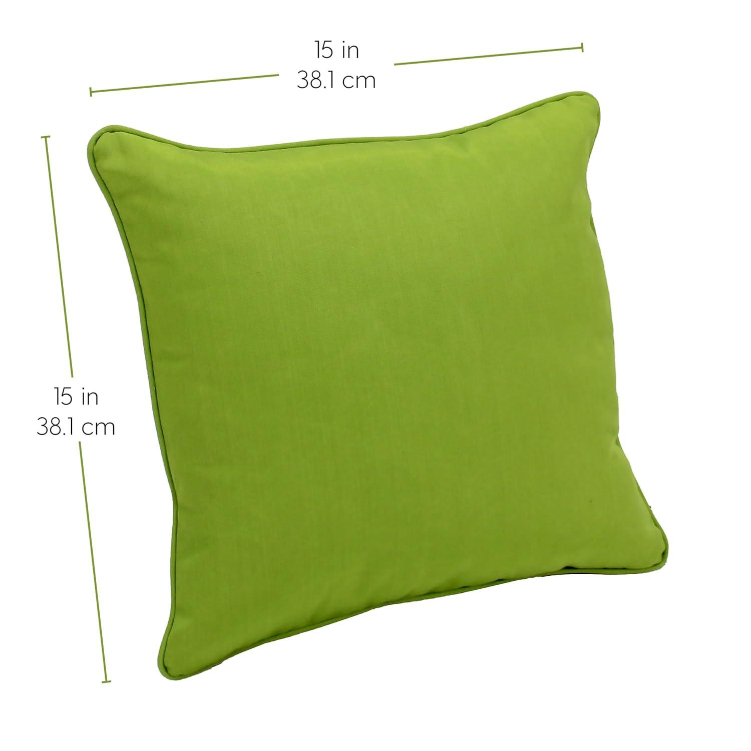 Factory Direct Partners Element Synthetic Throw Square Indoor/Outdoor Pillow Cover & Insert (Set of 2)