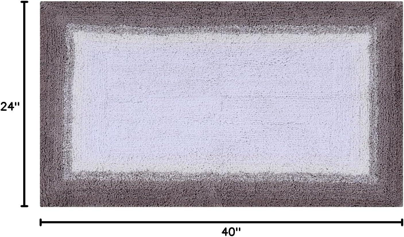 Better Trends Torrent 100% Cotton Tufted Non- Slip Backing Bath Rug 24" x 40" Rectangle - Beige