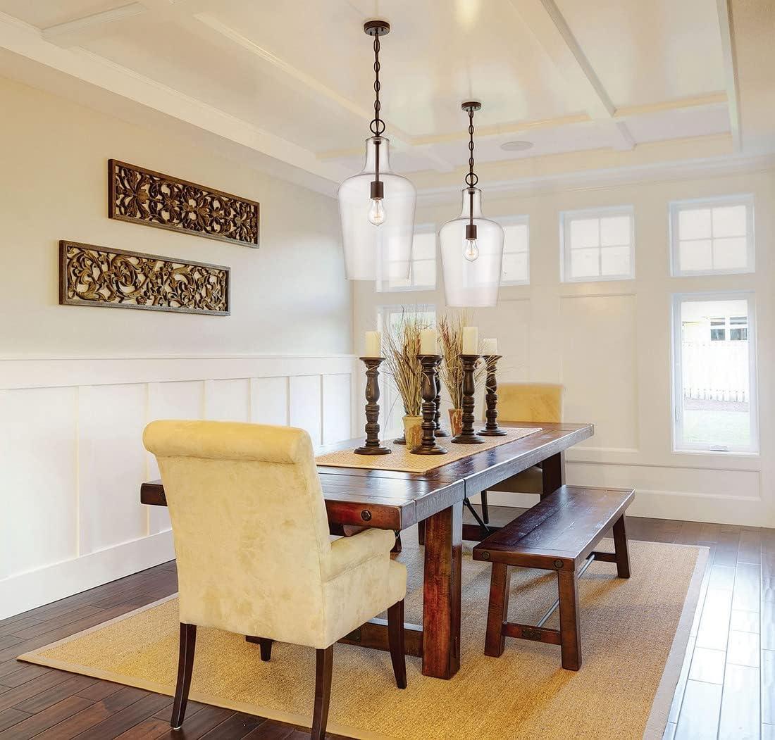 Savoy House Franklin 1 - Light Pendant in  English Bronze