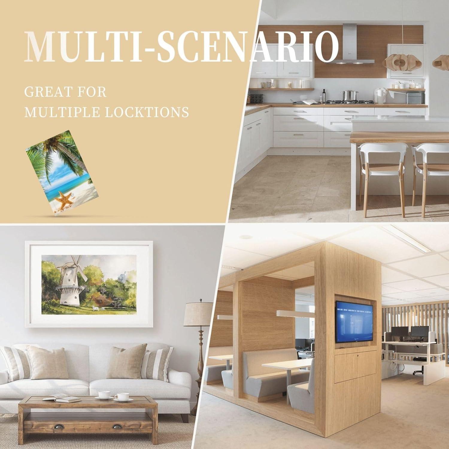 Sunyuer Sea Starfish Beach Decorative Wall Plate, 1 Gang Single Blank Outlet Cover Decorative Switch Plate for Kitchen Bathroom Bedroom, 4.5x2.76 Inch