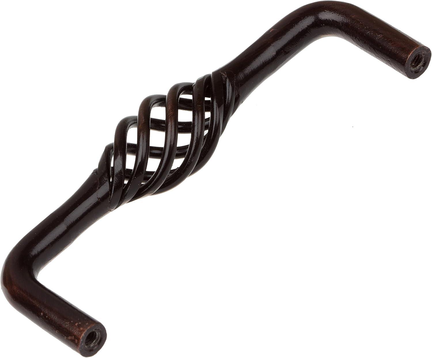 GlideRite Hardware 3022-ORB-10 3.75 inch Cc Oil Rubbed Bronze Birdcage Cabinet Pull 10 Pack