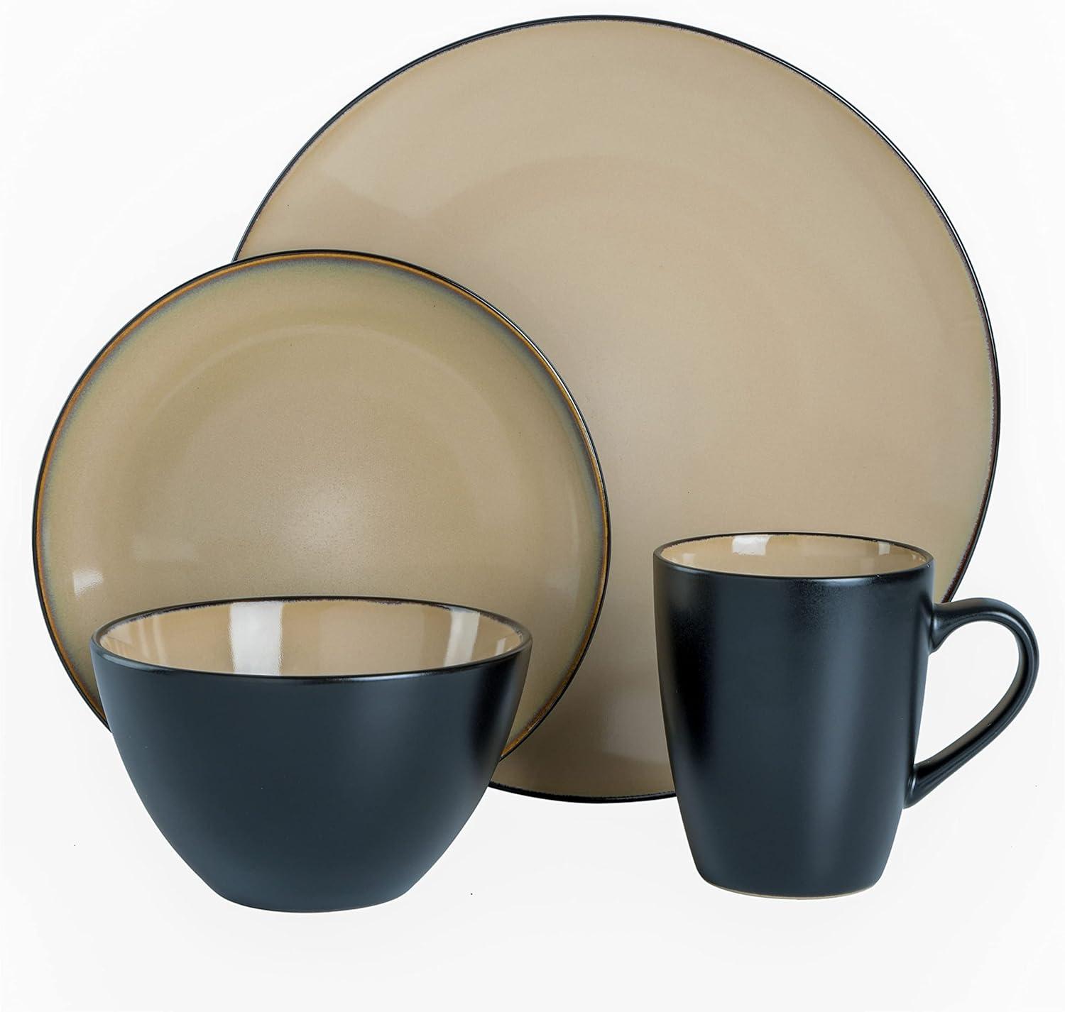 Gibson Elite 16pc Soho Lounge Round Dinnerware Set