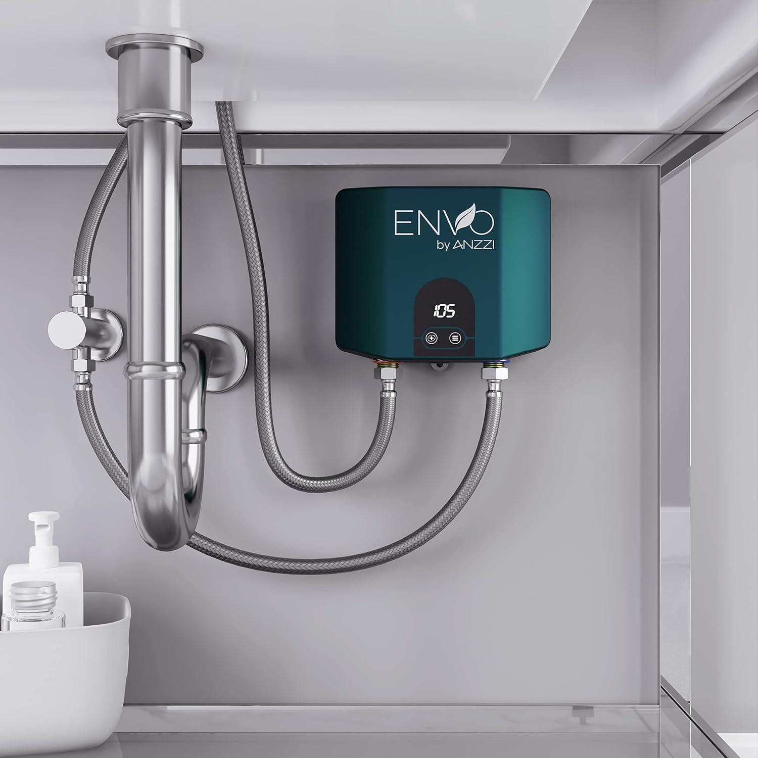Envo ANZZI 3.5 Kw Tankless Electric Water Heater - Single Point of Use