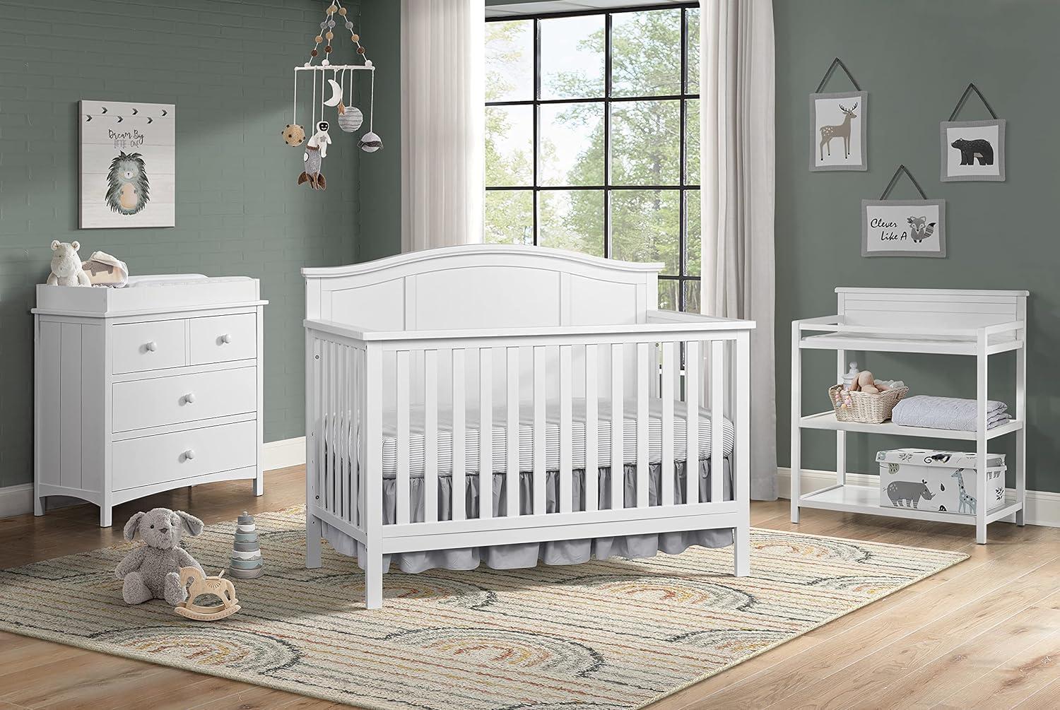 Oxford Baby Emerson 4-in-1 Convertible Crib