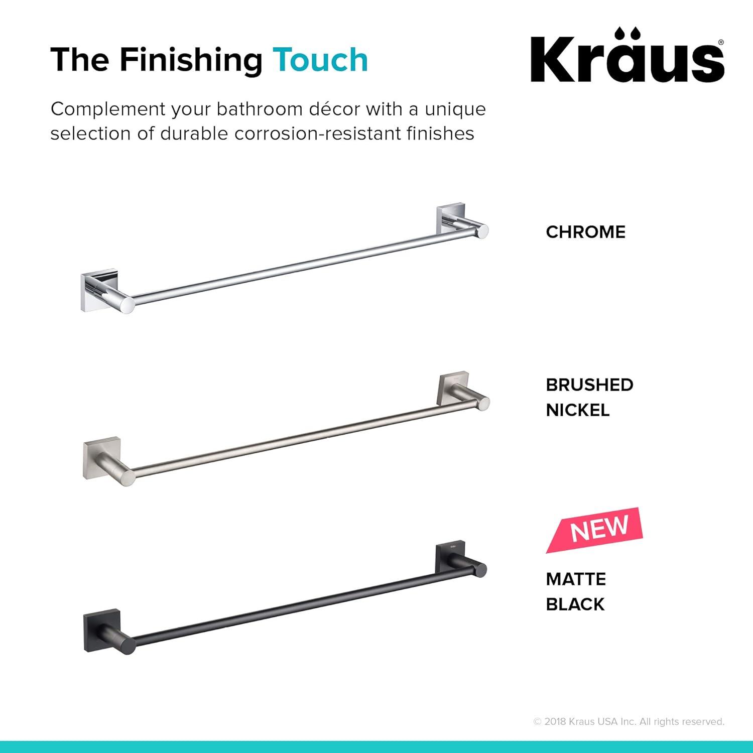 Ventus 25.38" Wall Mounted Towel Bar