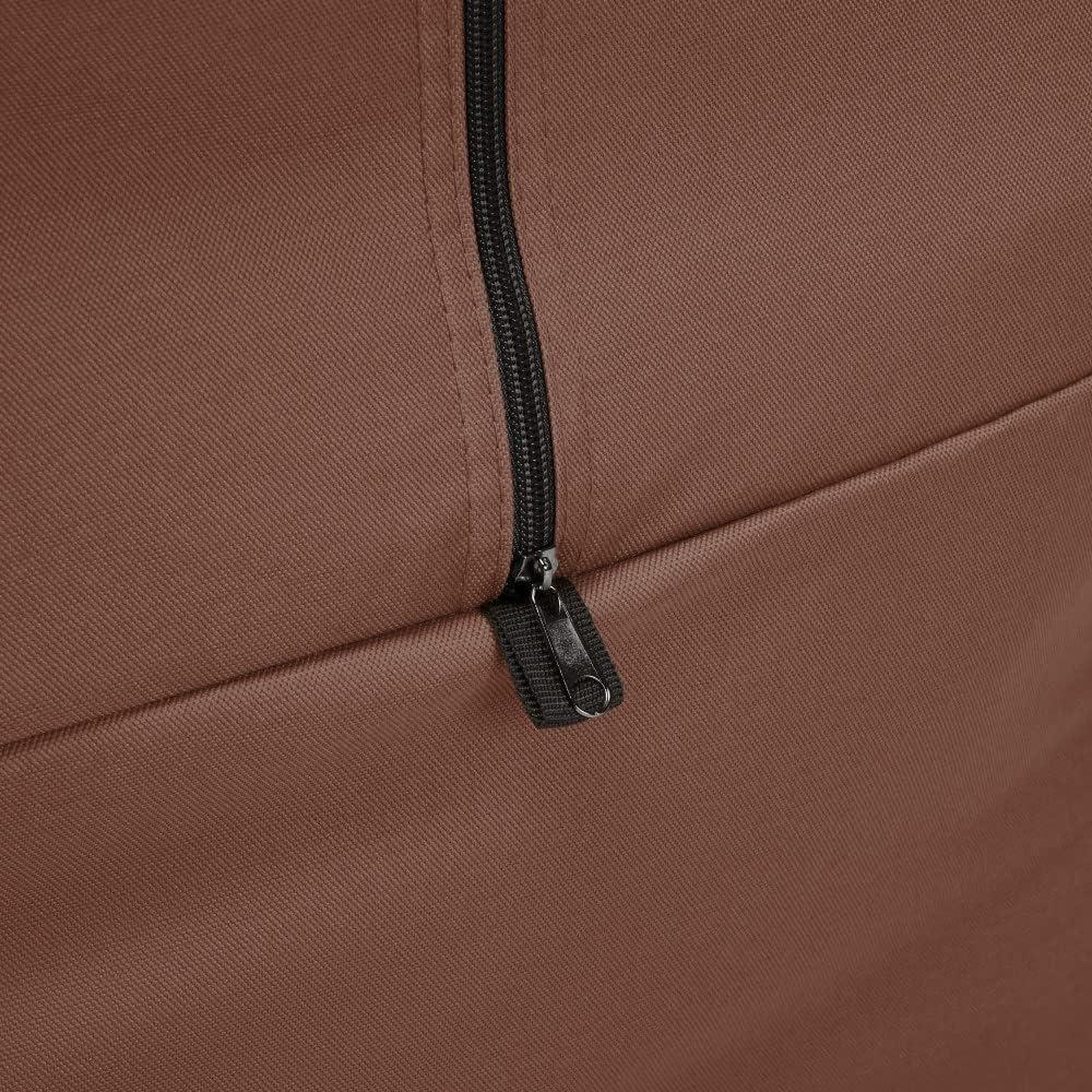 Mocha Cappuccino 48 Inch Water-Resistant Patio Cushion Storage Bag