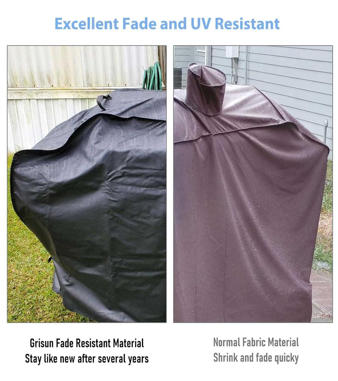 Grisun PS9900 Grill Cover for Smoke Hollow Gas/Charcoal Grill, Pit Boss Memphis Ultimate Grill GC7000 DG1100S 4in1 Combo Grill, Pit Boss KC Combo Platinum Series Heavy Duty and Waterproof Grill Cover