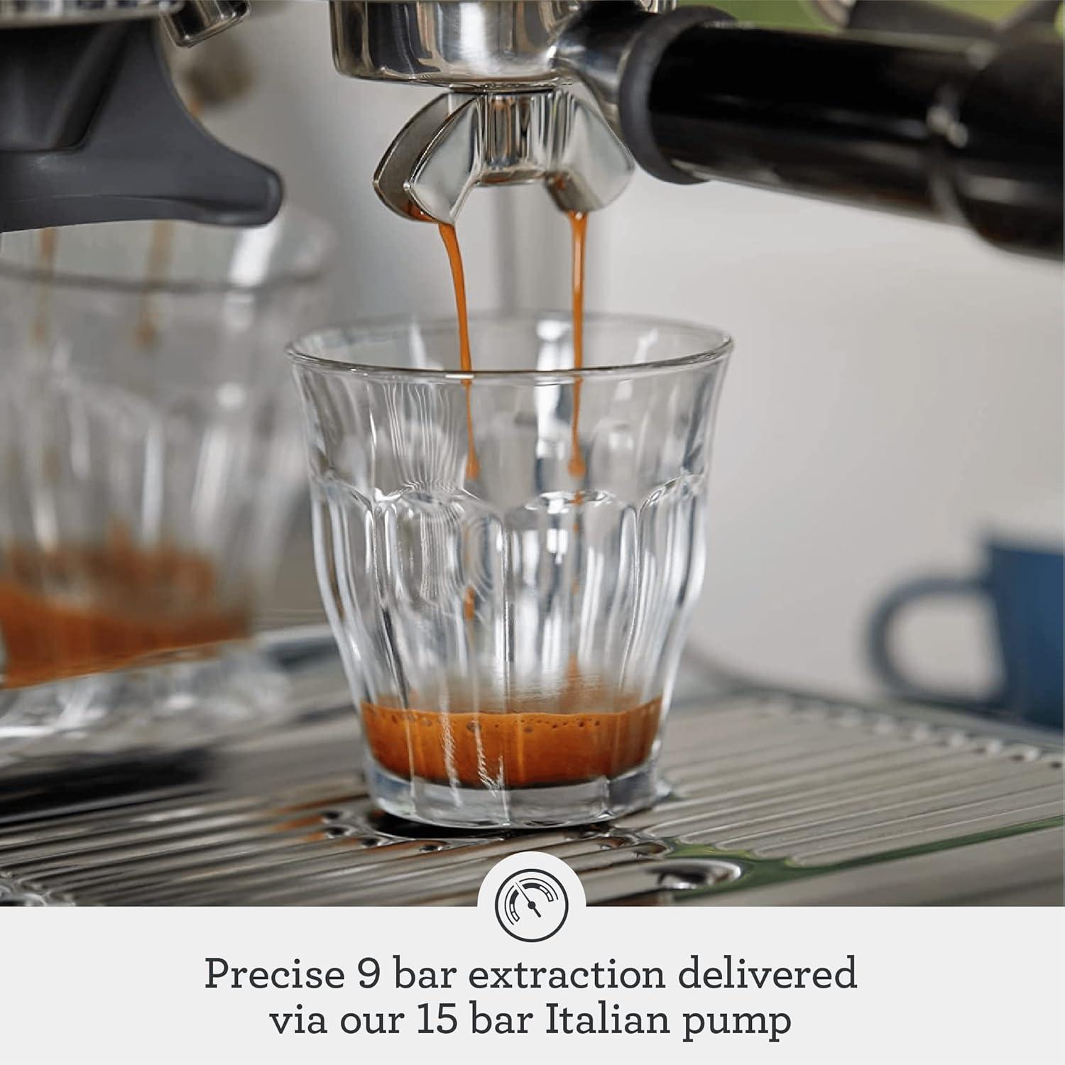 Breville BES870BSXL The Barista Express Coffee Machine (Black Sesame)