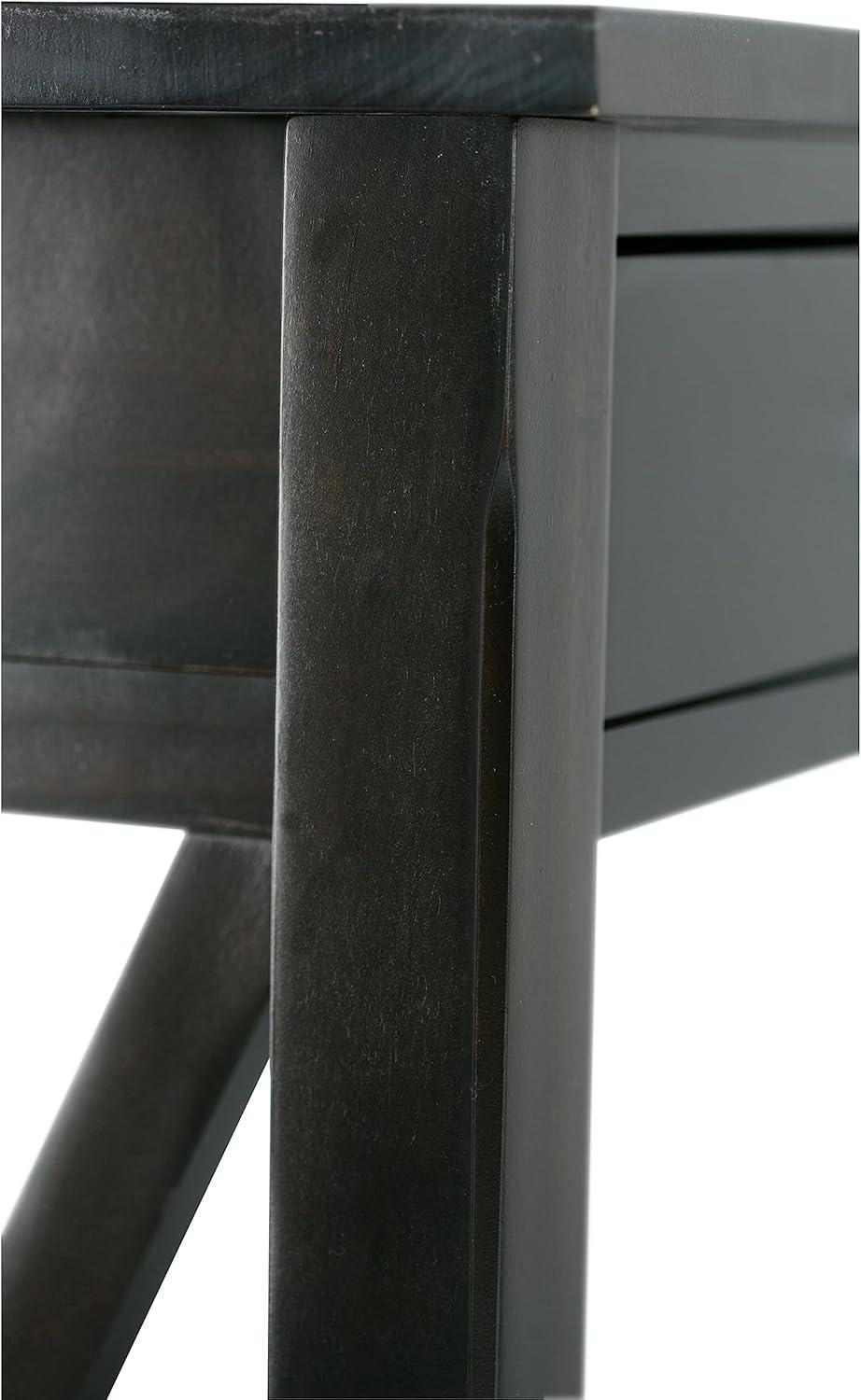 Simpli Home Kitchener 47"W Solid Wood Contemporary Storage Console Table with 2 Drawers and Bottom Storage Shelf