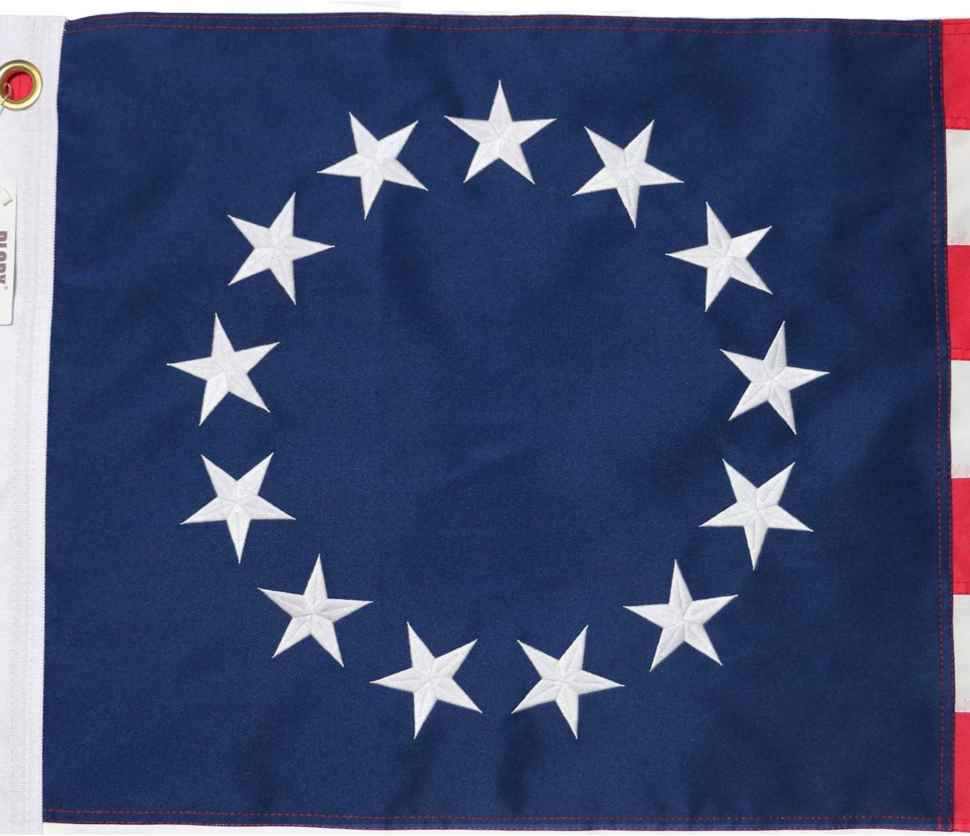 Patriotic 3x5 FT Heavy Duty Betsy Ross Flag