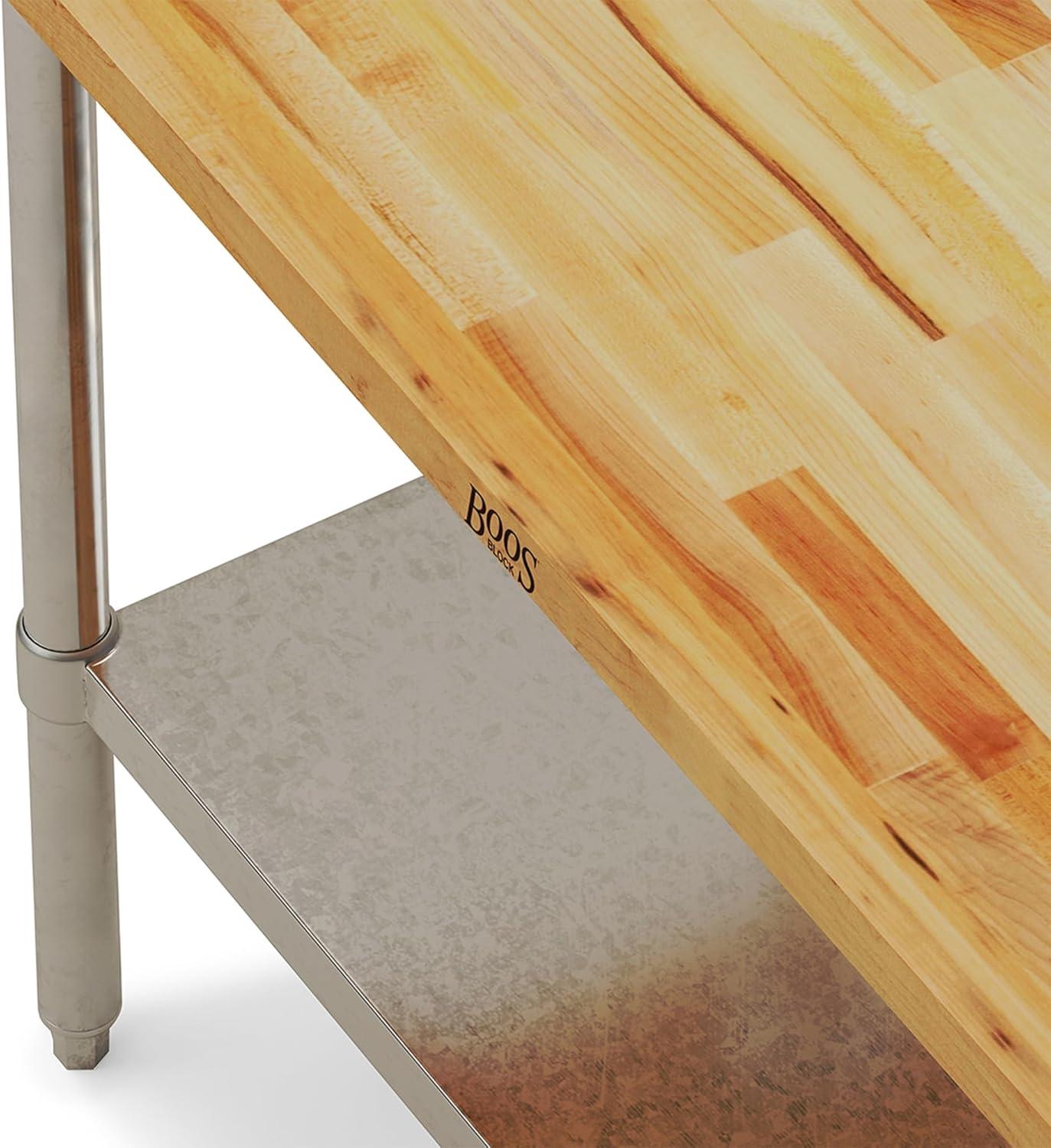 John Boos & Co Wood Top Workbench