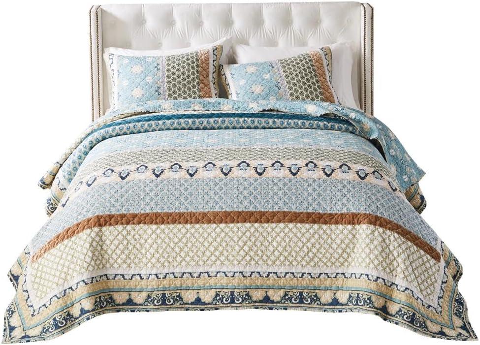 Greenland Home Fashions Thalia Velvet Embellished Quilt Set