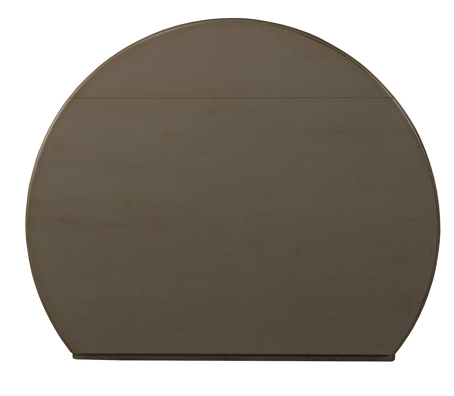 Hillsdale Furniture Clarion Wood Round Counter Height Table Top in Distressed Gray