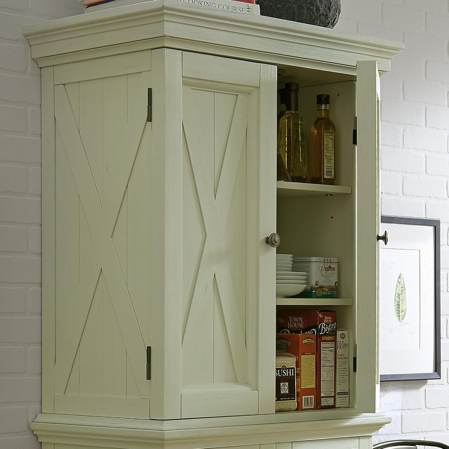 Seaside Lodge Pantry - White - Home Styles