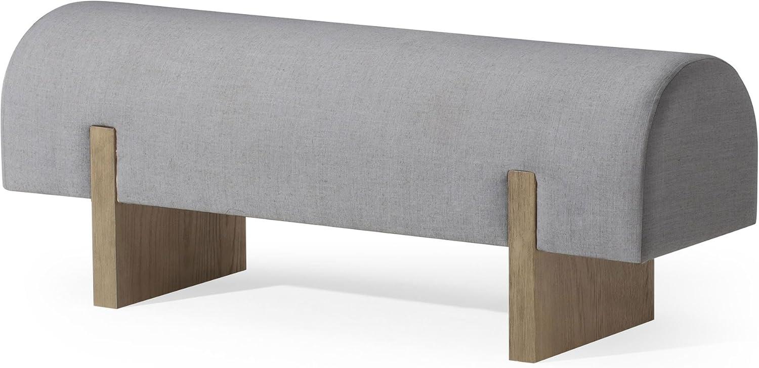 Maven Lane Juno Modern Upholstered Wooden Bench