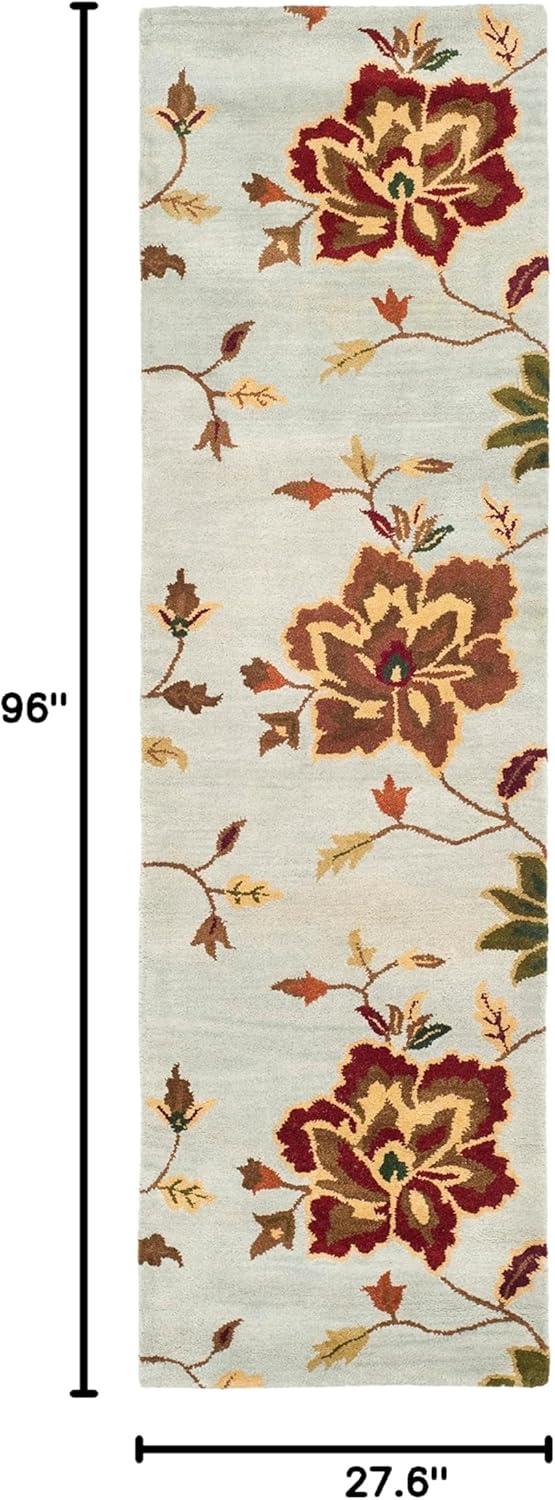 Arber Hand Tufted Wool Floral Rug