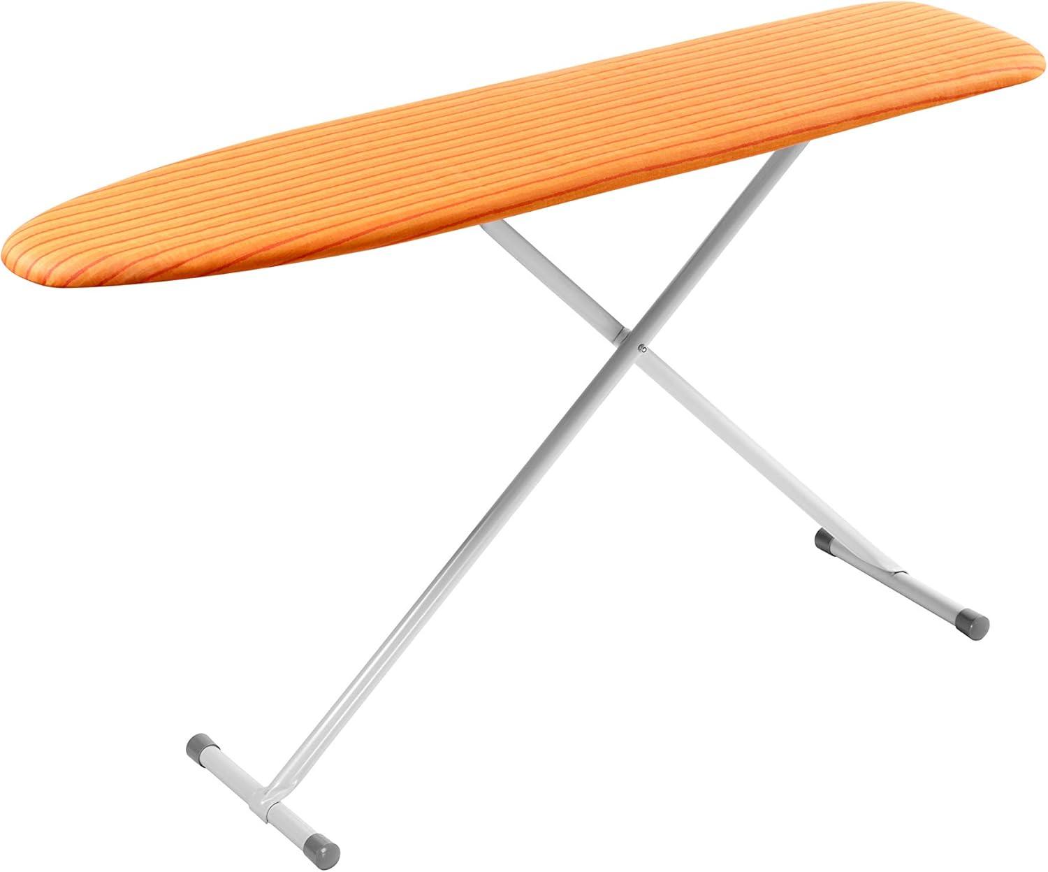 Honey-Can-Do 54" W Orange Lightweight Steel 2-Leg Freestanding Ironing Board