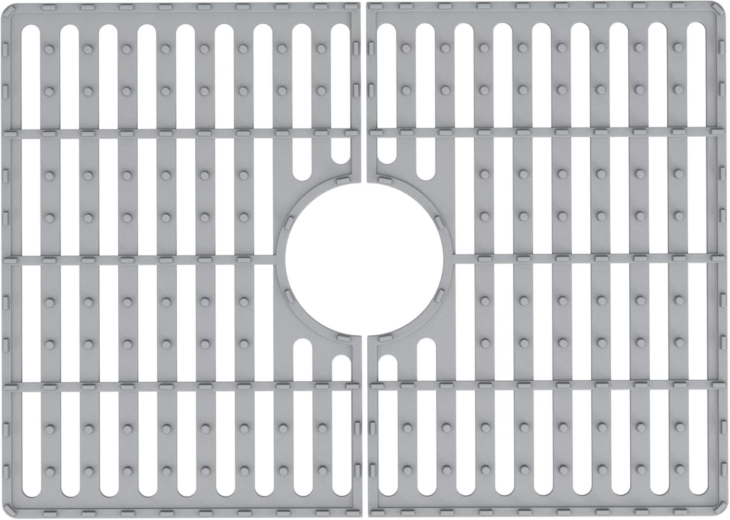 Silicone 20.75 in. x 14.875 in. Silicone Bottom Grid for 24 in. Single Bowl Kitchen Sink