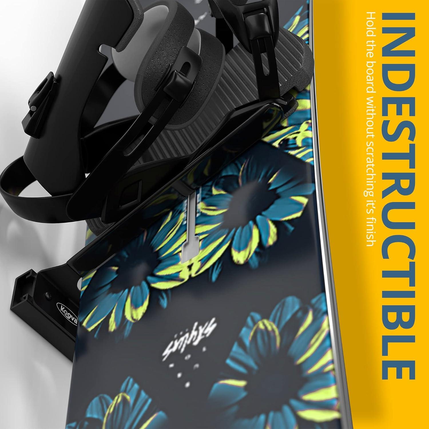 Crymble Steel Wall Mounted Adjustable Multi-Use Ski/Snowboard Rack