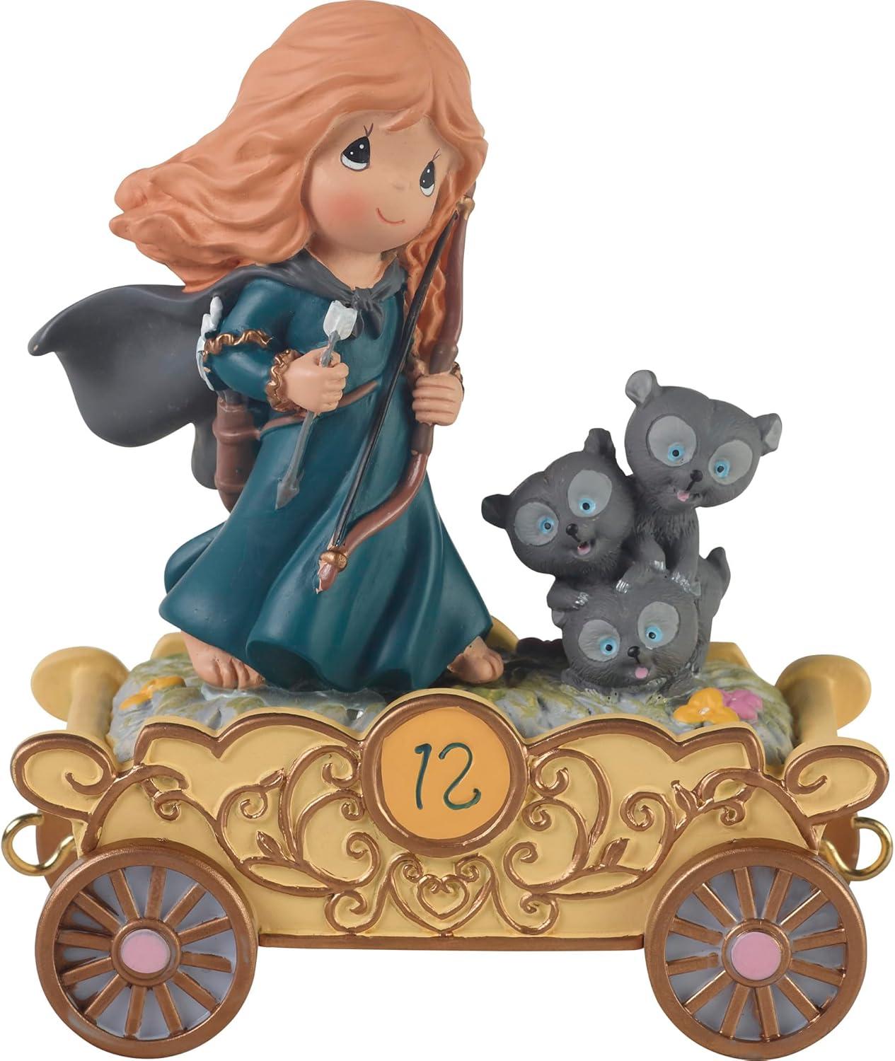 Precious Moments Disney Fulfill Your Dreams, Precious Moments Disney Birthday Princess Parade Figurine, Age 12