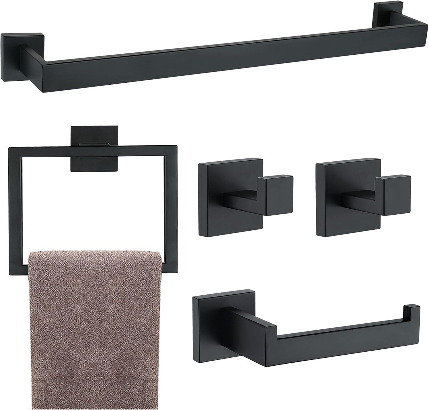 5-Piece Bathroom Hardware Set