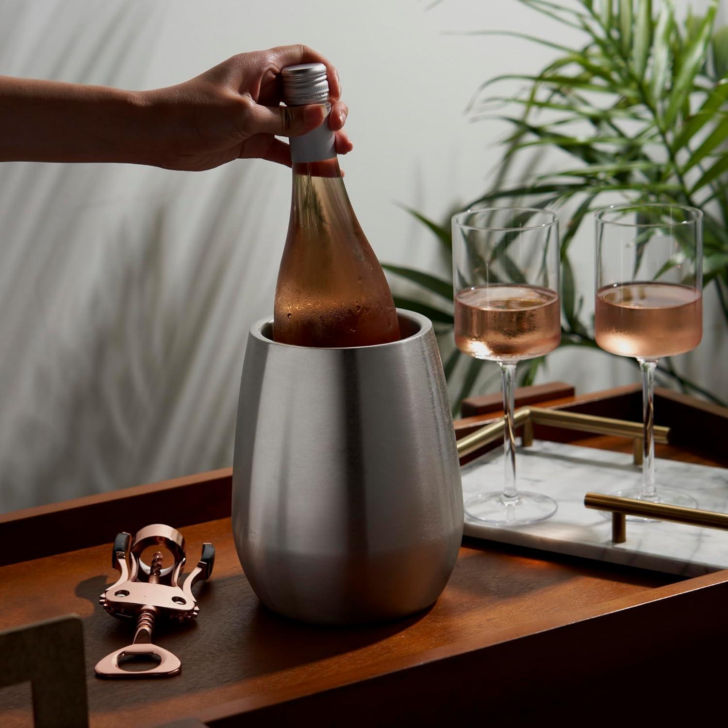 Viski Harrison Stainless Steel Bottle Chiller