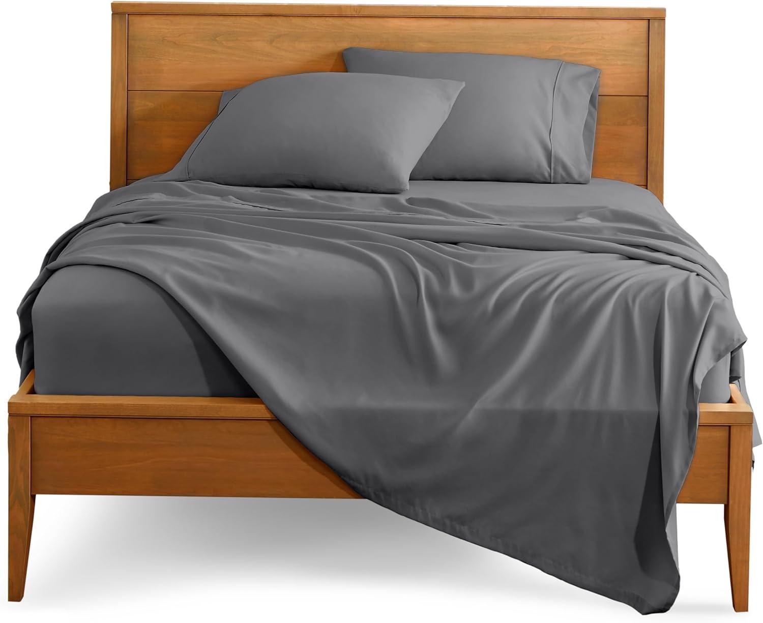 4 Piece Sheet Set - Ultra Soft, Double Brushed, Easy Care - Bare Home