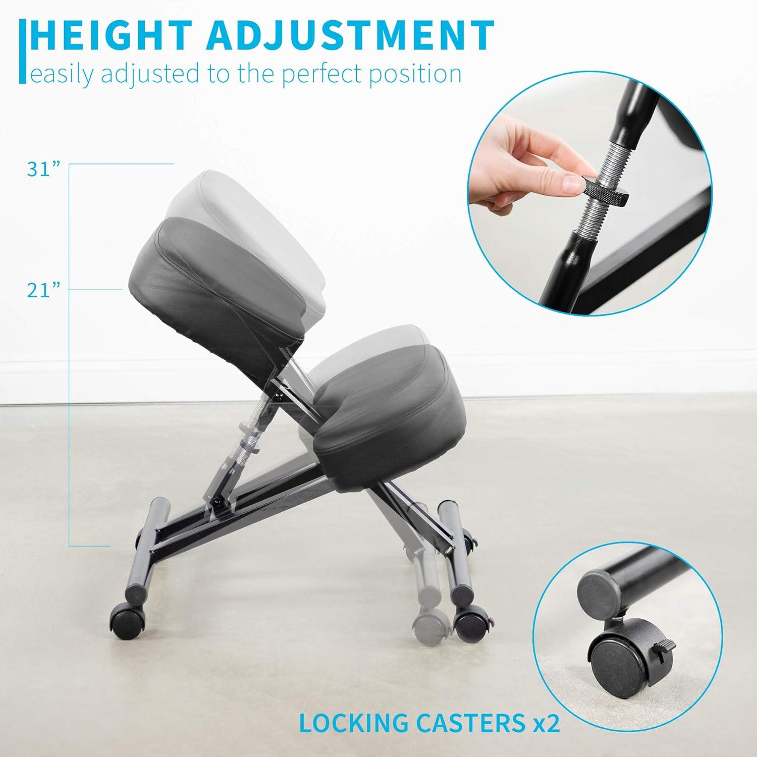 Vivo Ergonomic Kneeling Chair for Home and Office (DN-CH-K01B series)