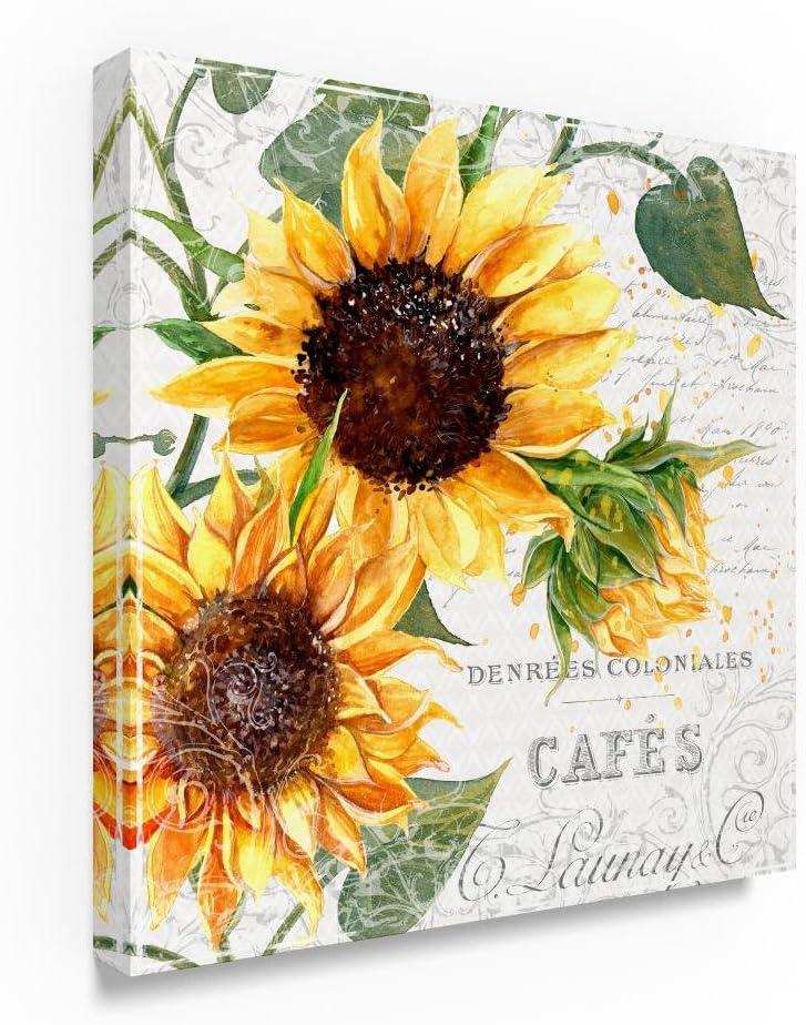 Trademark Fine Art - Irina Trzaskos Studio 'Summertime Sunflowers II' Canvas Art - 14x14