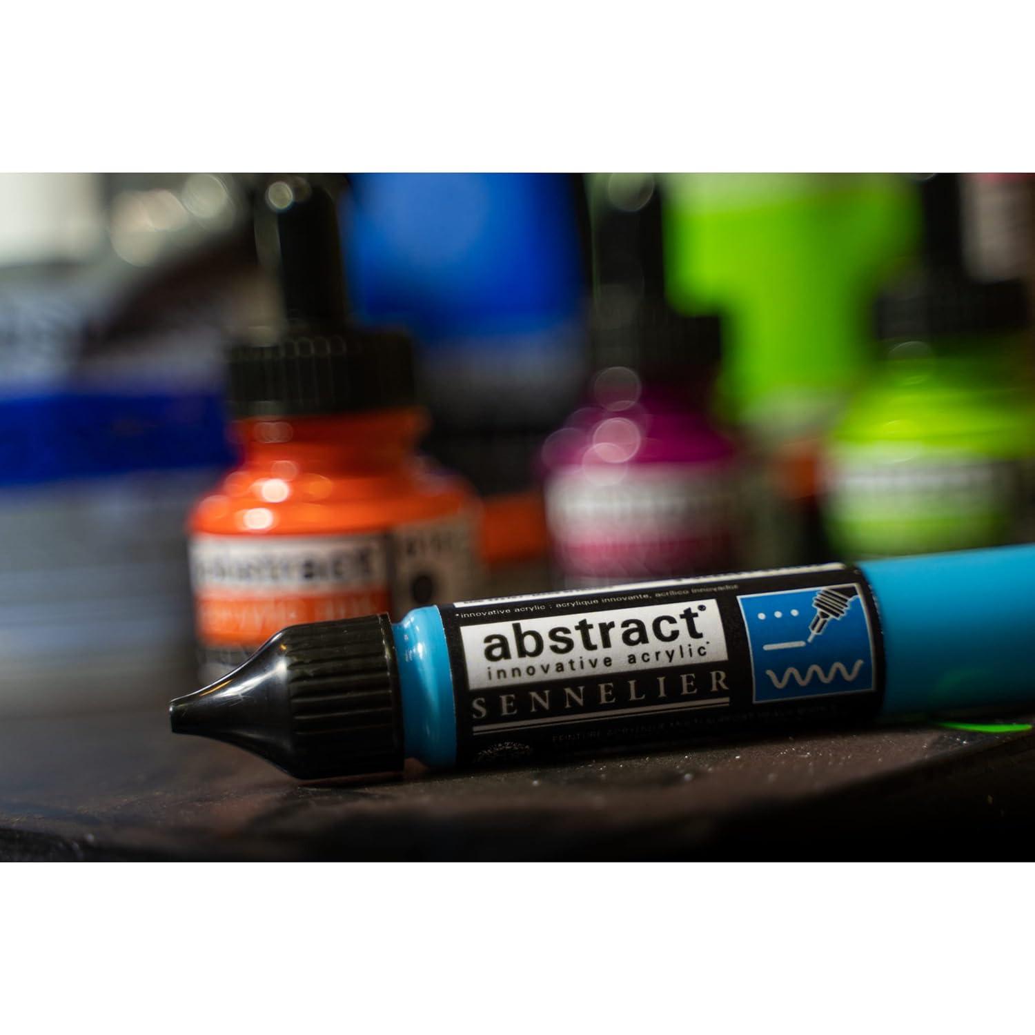 Indigo Blue 30ml Acrylic Ink with Dropper Top