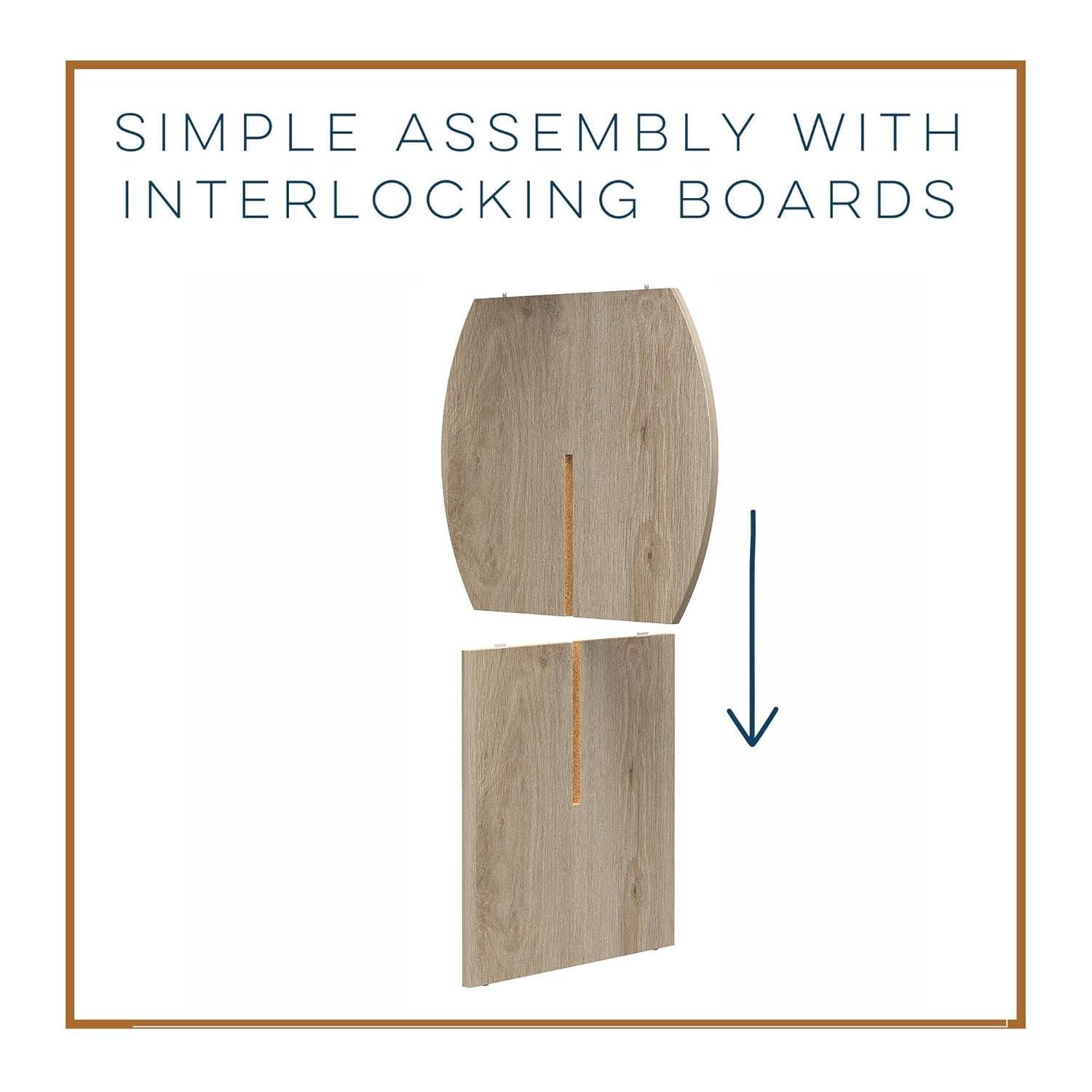 Novogratz Voler Pedestal Nesting Tables