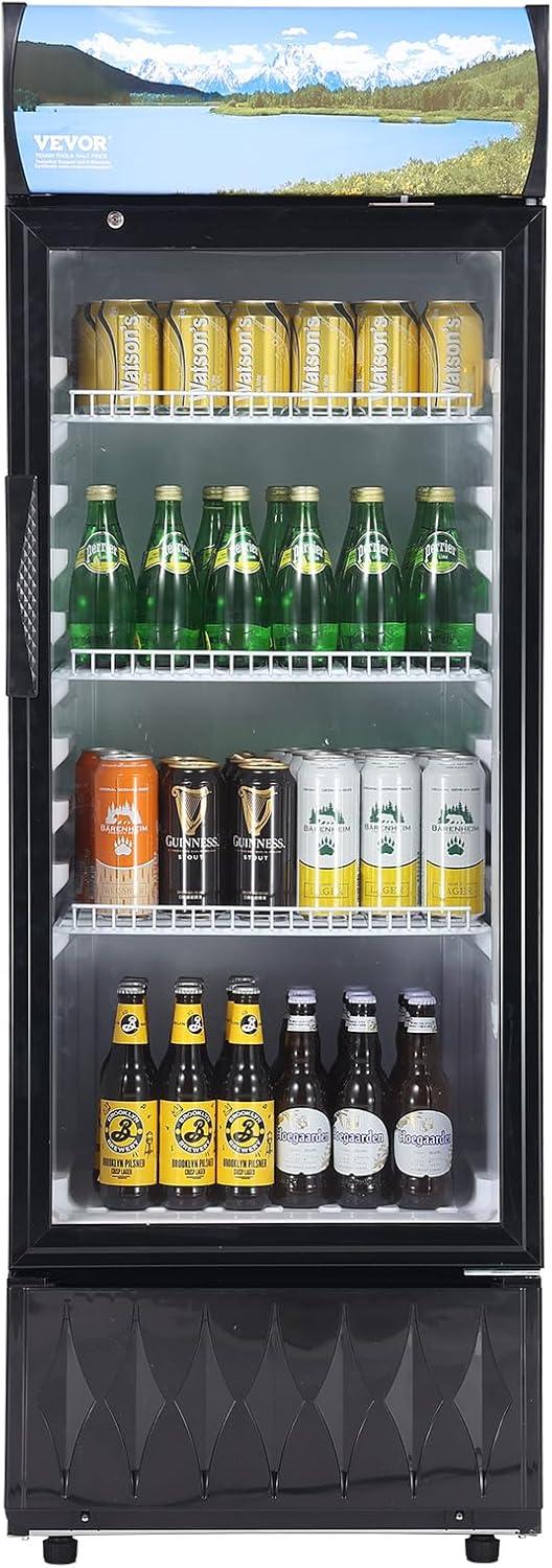 VEVOR 6.8 Cubic Feet Merchandising Refrigerator - 21.18''