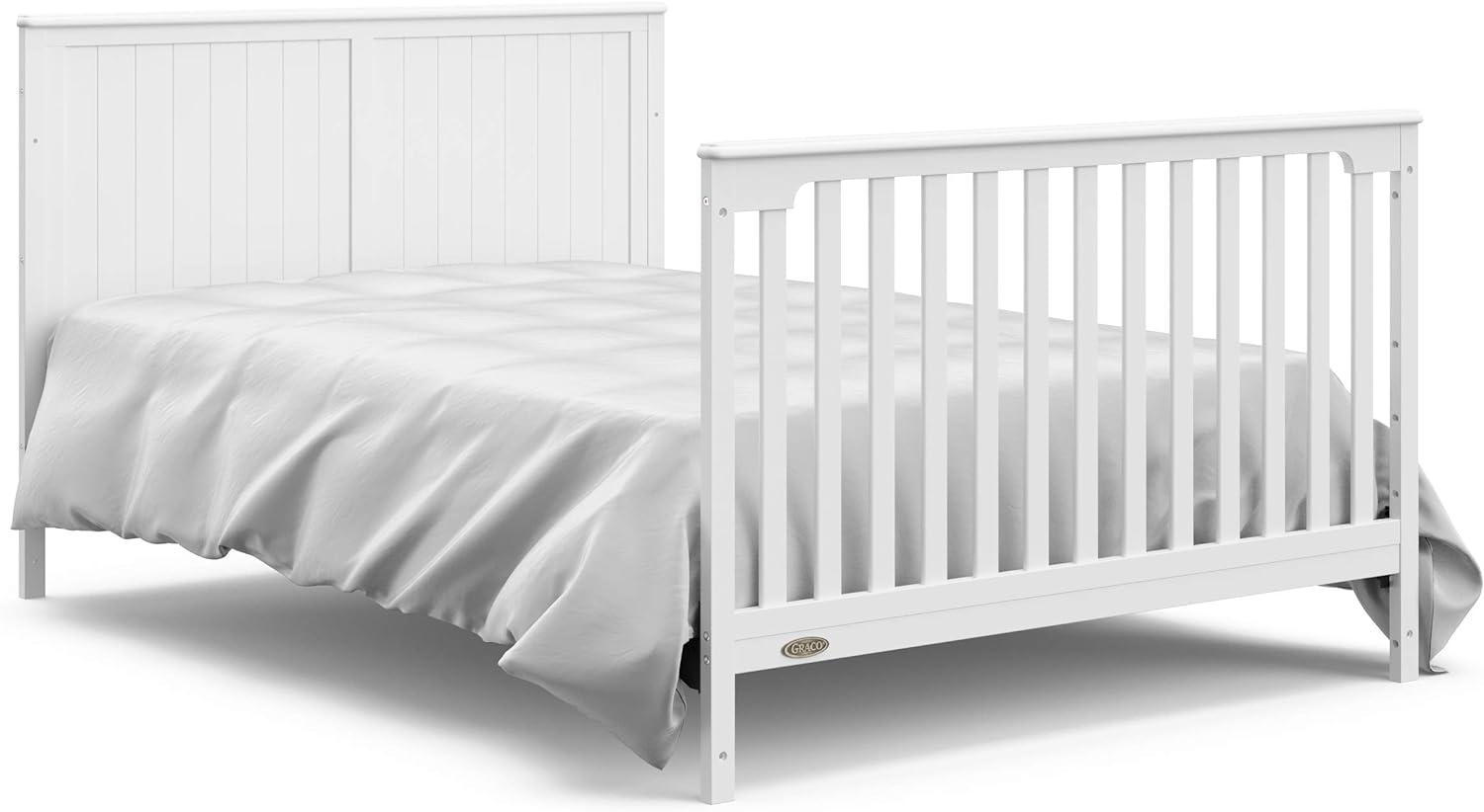 Graco Hadley 5-in-1 Convertible Crib and Changer with Drawer