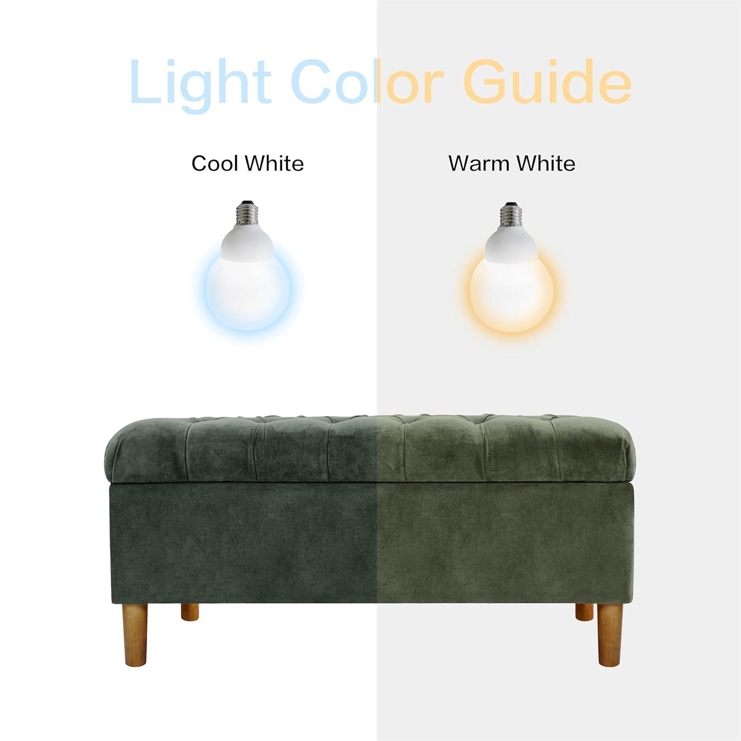 HomePop Velvet Upholstered Storage Bench