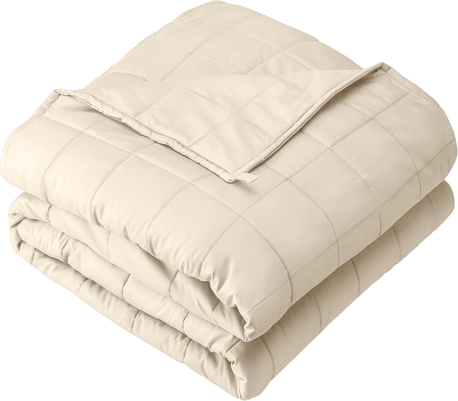 48"x72" 12-15lbs Weighted Blanket by Bare Home