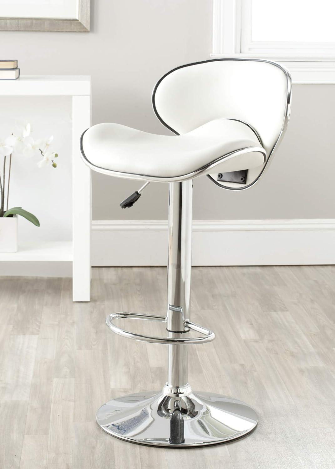 Shambi Swivel Bar Stool  - Safavieh