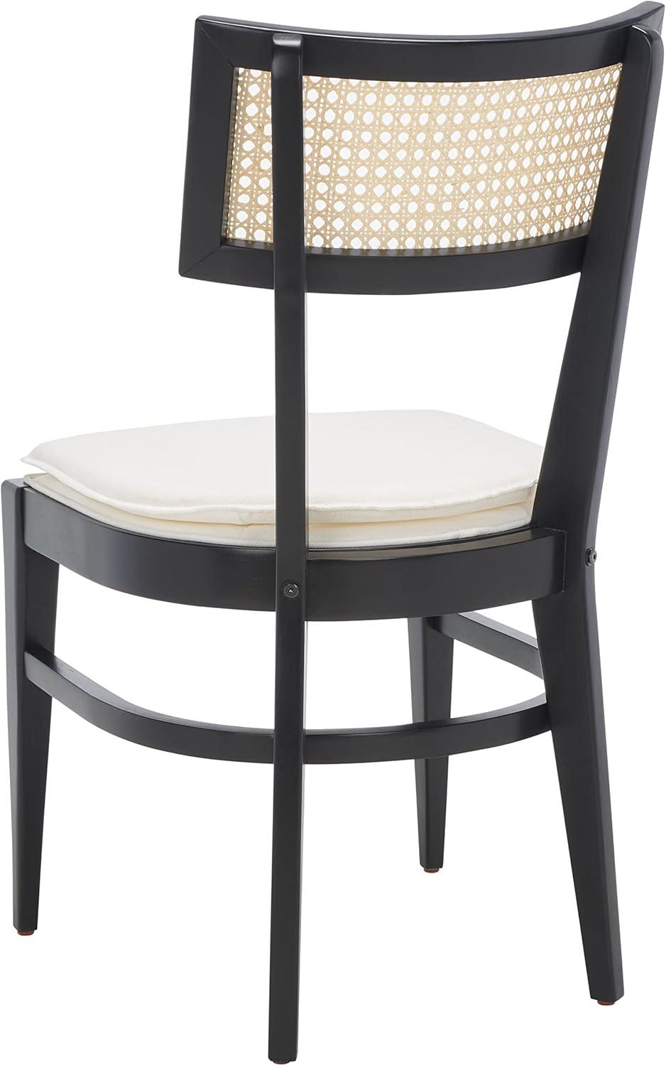 Galway Cane Dining Chair - DCH1007 - Black/Natural - Safavieh