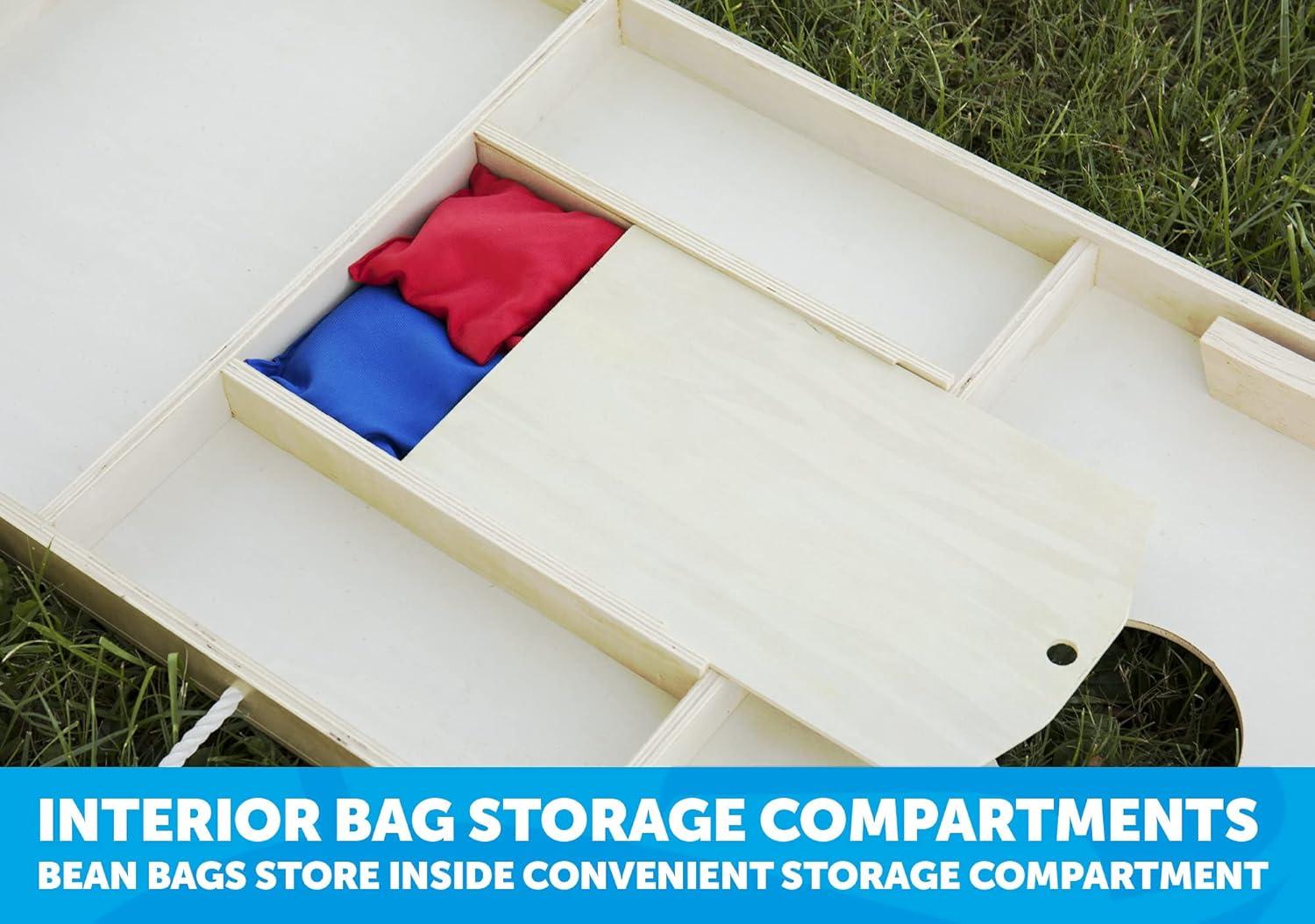 Triumph Sports Triumph All-Wood Regulation 2x4 Cornhole Set