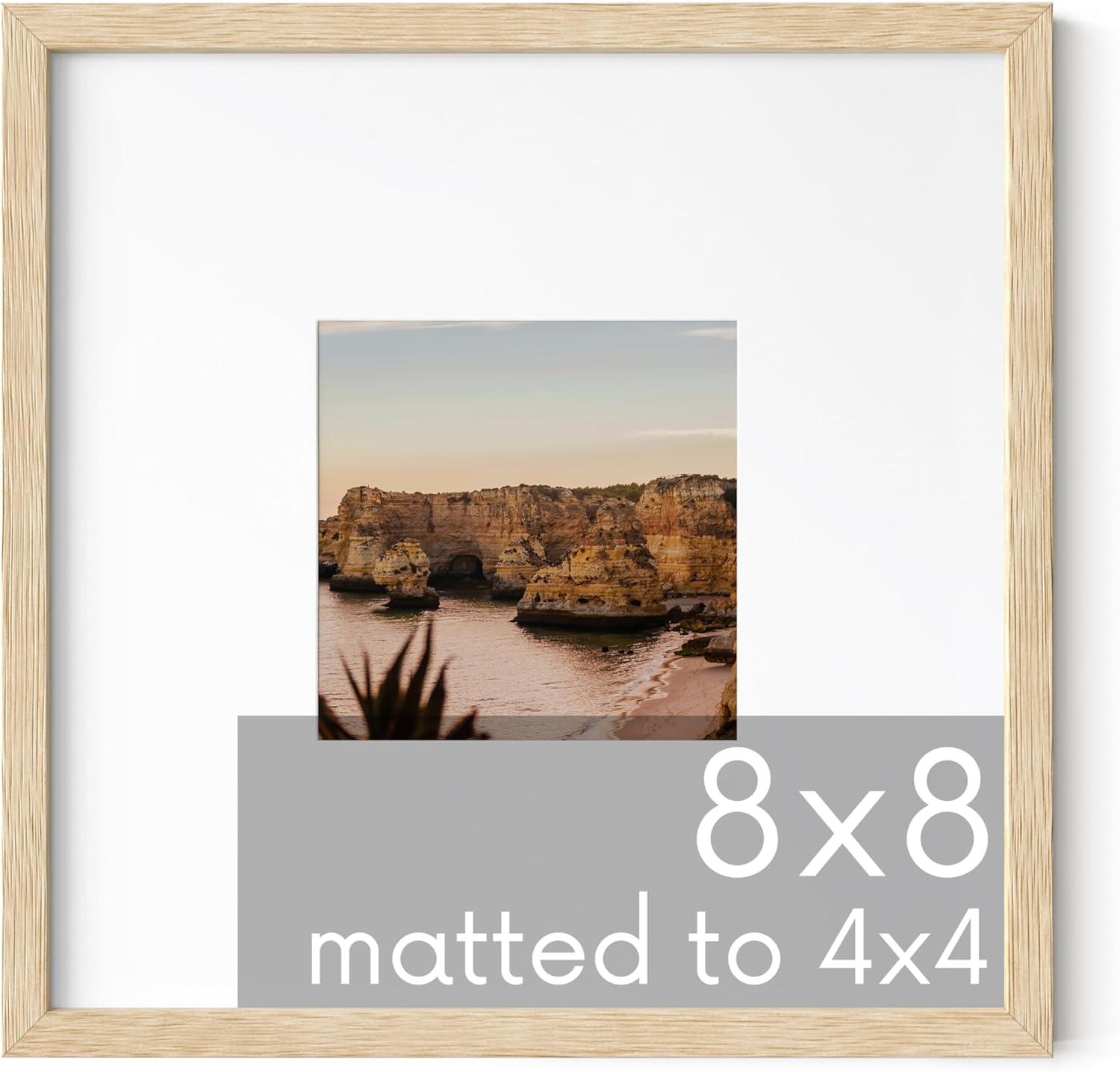 Haus and Hues Oak Wood Single Picture Frame