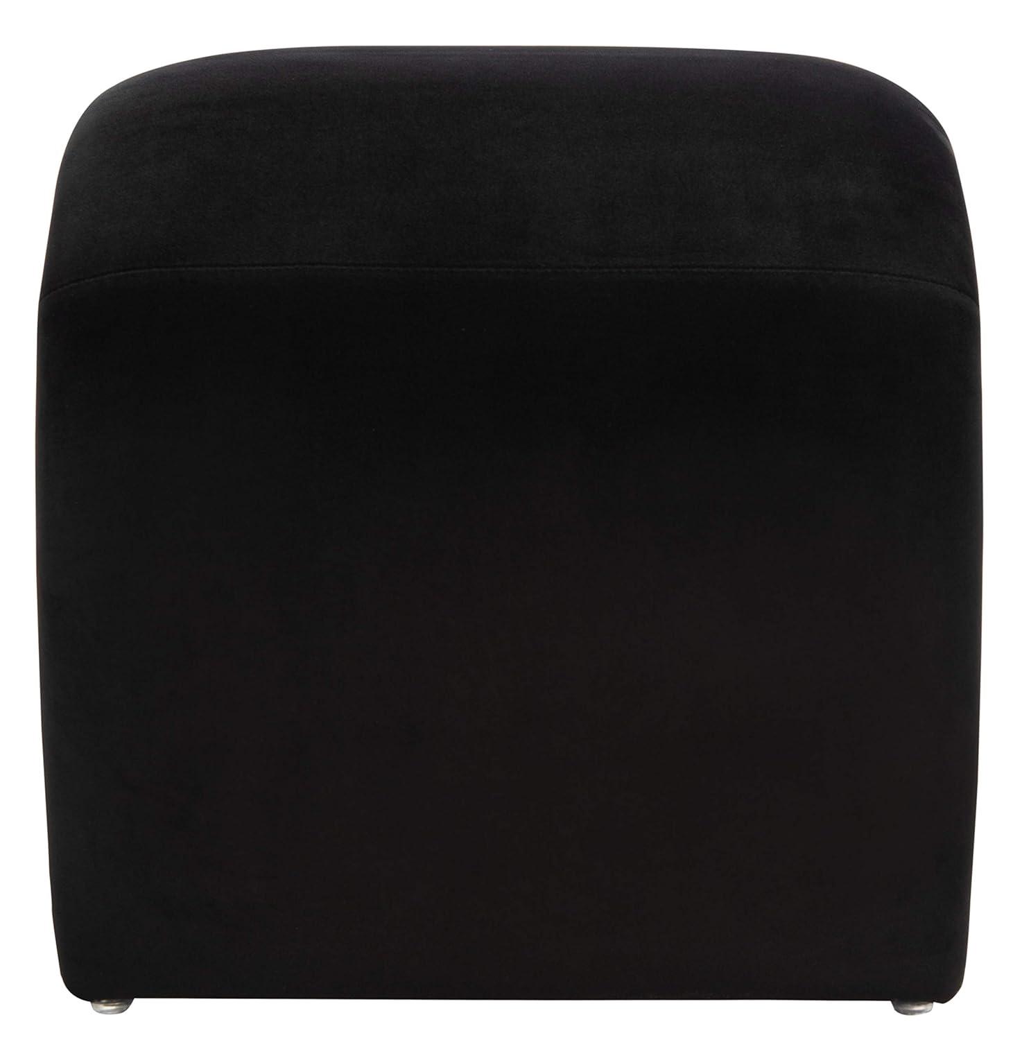 Kibo Ottoman - Black - Safavieh