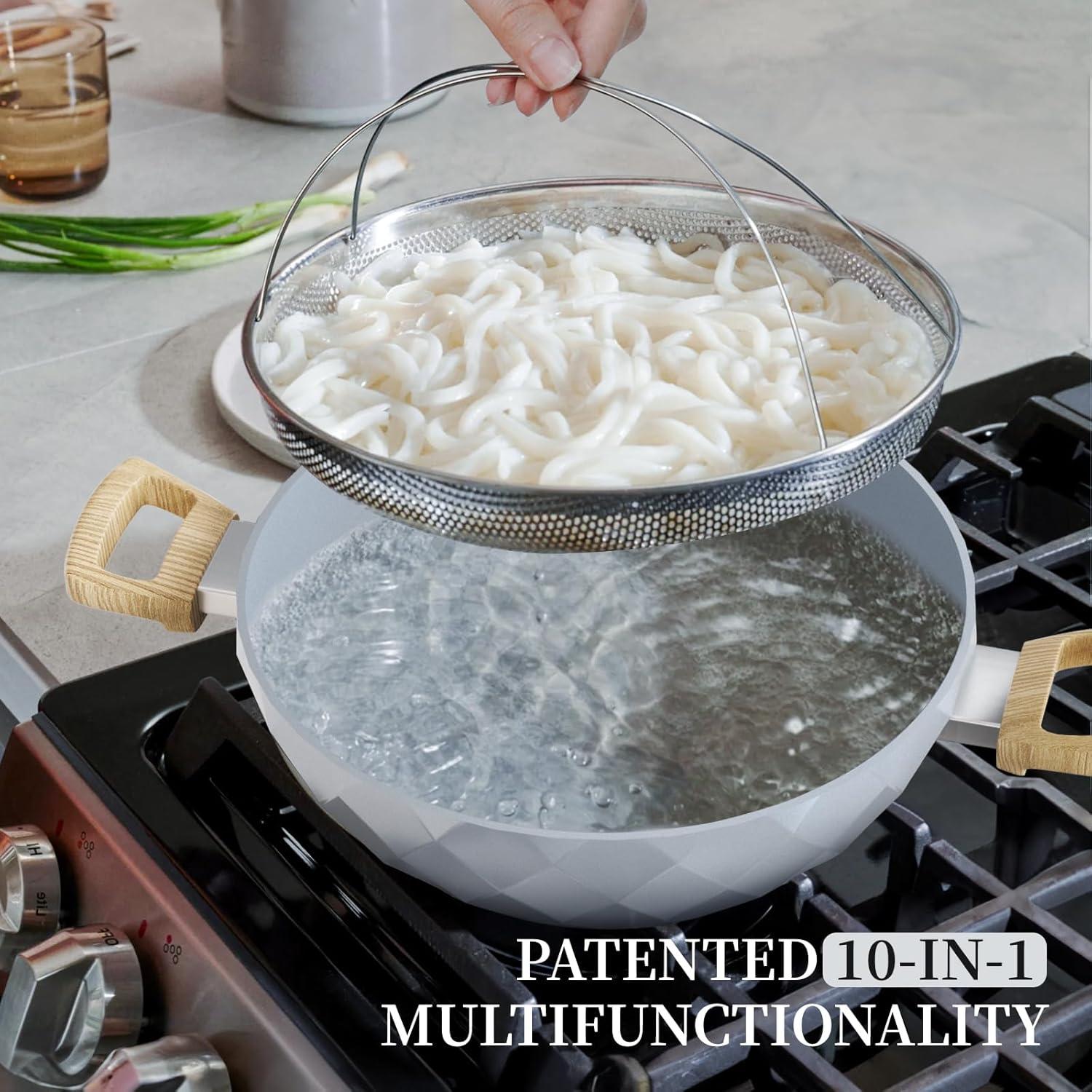 Ceramic Nonstick Pots and Pans Set