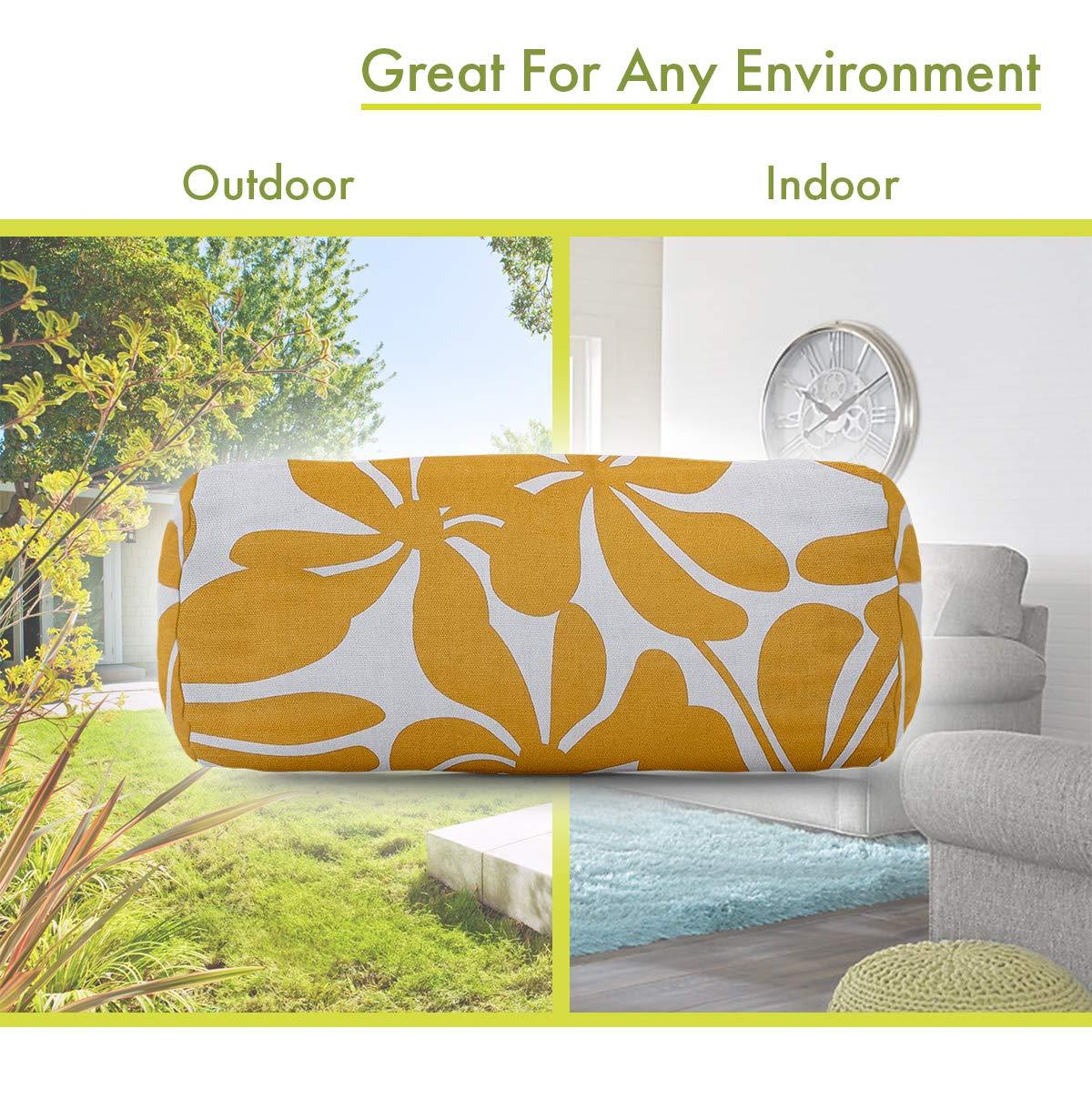 Majestic Home Goods Almohada de Refuerzo Plantación Amarillo