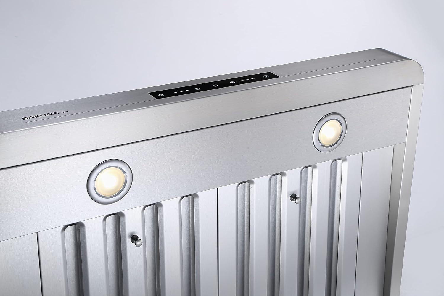 Sakura B53 36" Stainless Steel Range Hood - Made in Taiwan