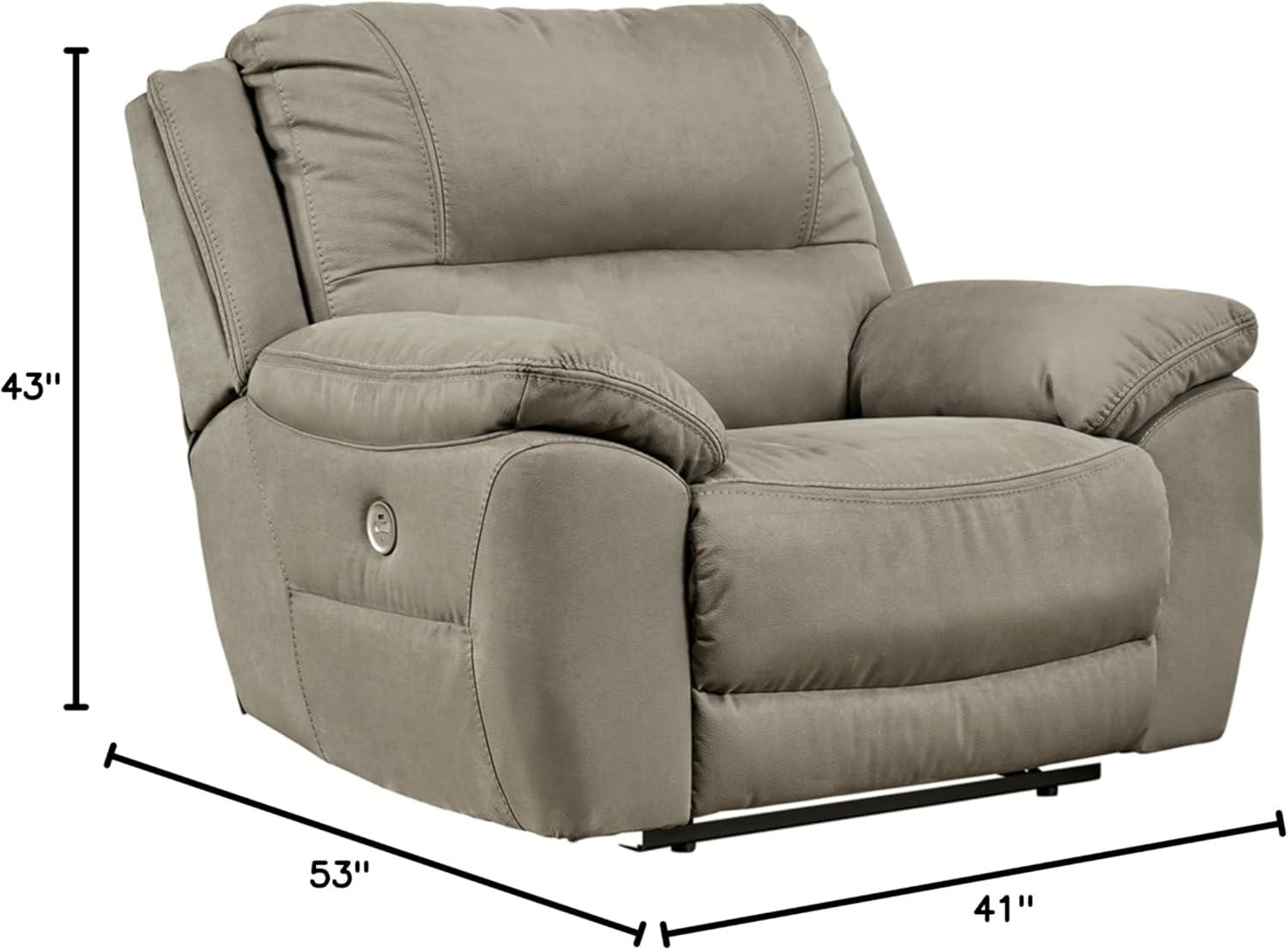 Next-Gen Gaucho 53" Wide Faux Leather Power Standard Recliner