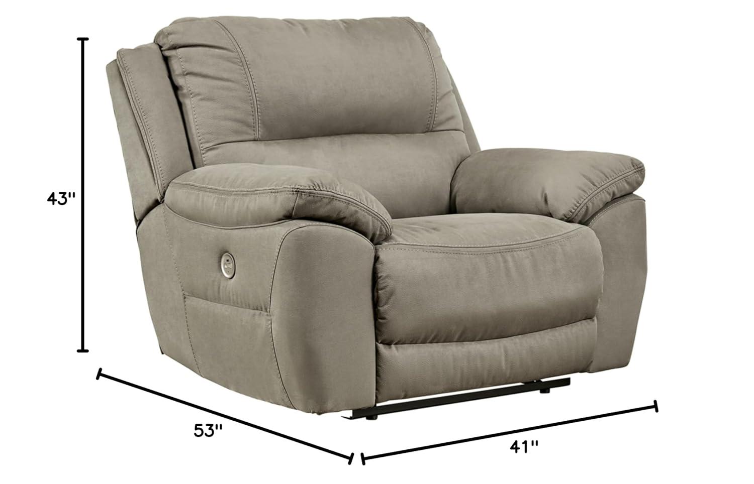Solomons Faux Leather Power Recliner