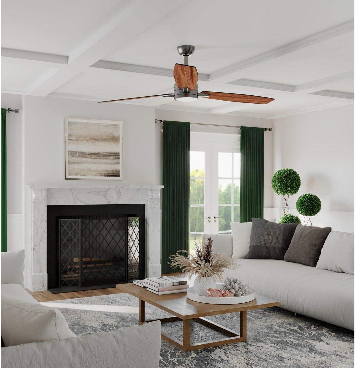 Gaze Collection 60" LED Three-Blade Ceiling Fan