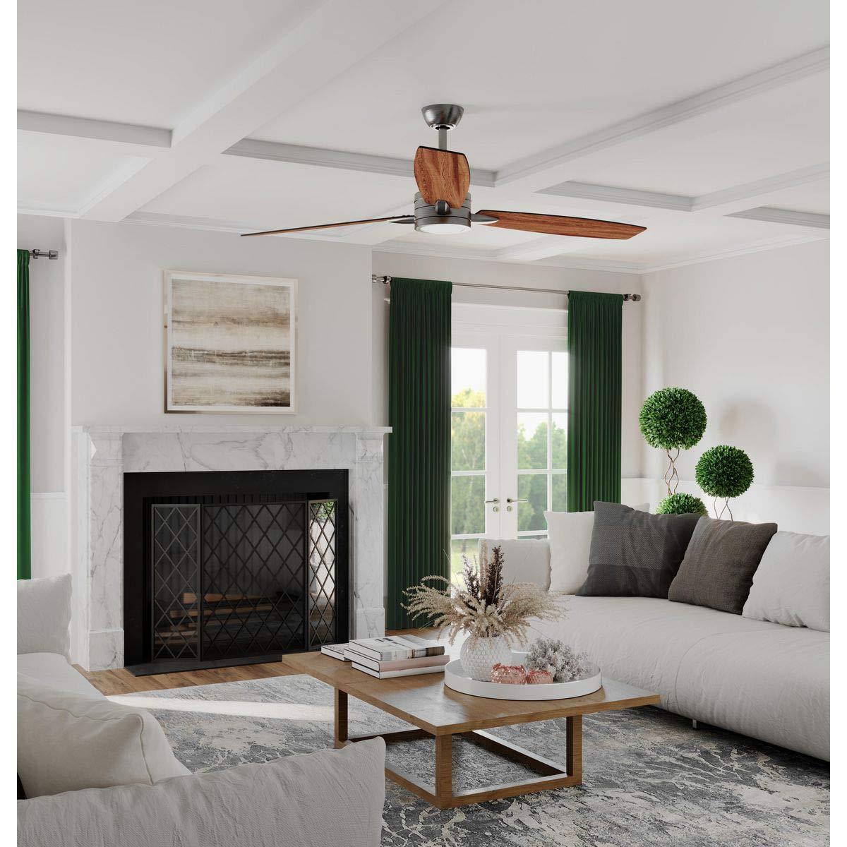 Gaze Collection 60" LED Three-Blade Ceiling Fan