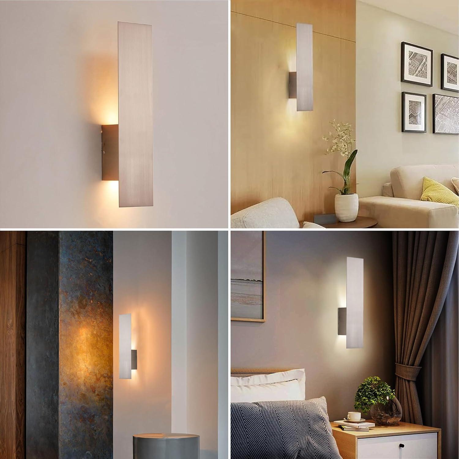 2-Light LED Wall Sconce